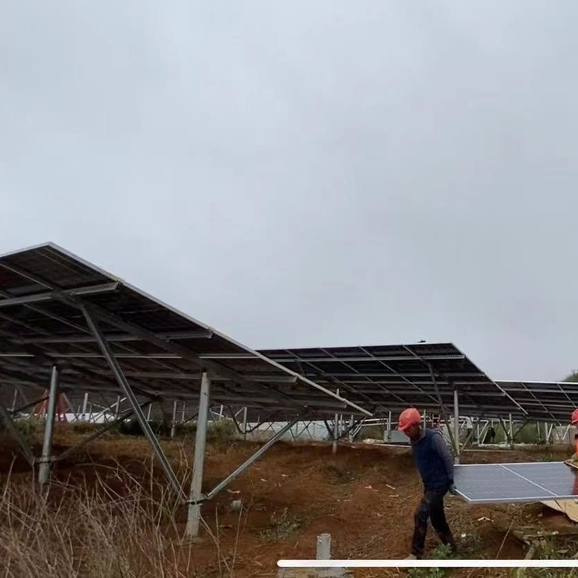 鍍鋅管用于光伏支架案例